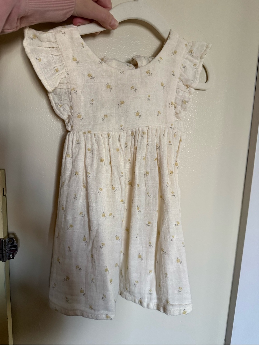 Jamie Kay organic cotton muslin Dress and Bloomer size 1 yr